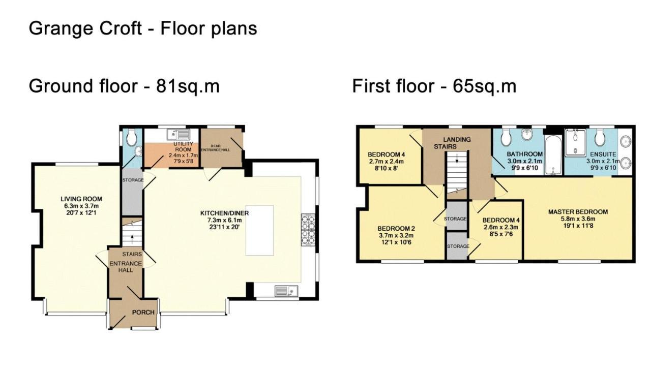 Grange Croft Villa Ben Rhydding Ngoại thất bức ảnh